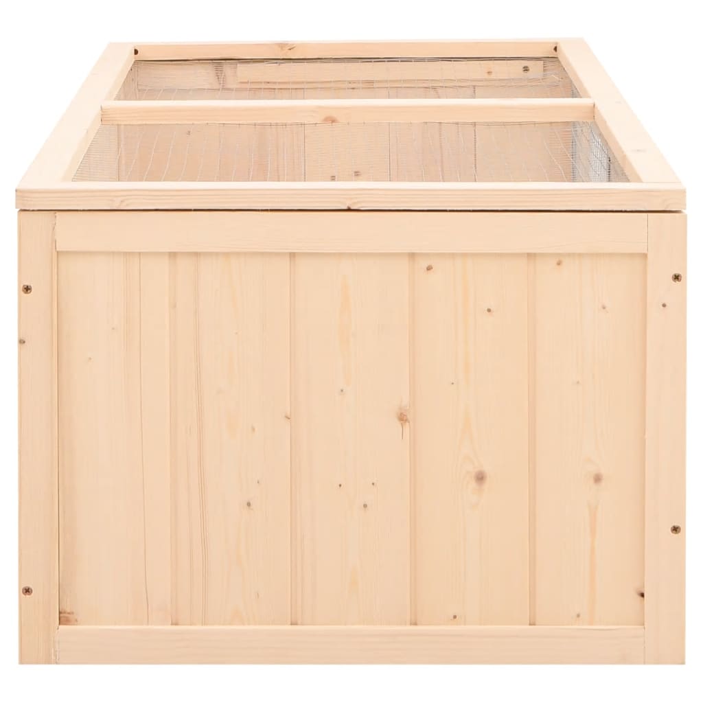 Cage À Hamster 104X52X38 Cm Bois Massif De Sapin