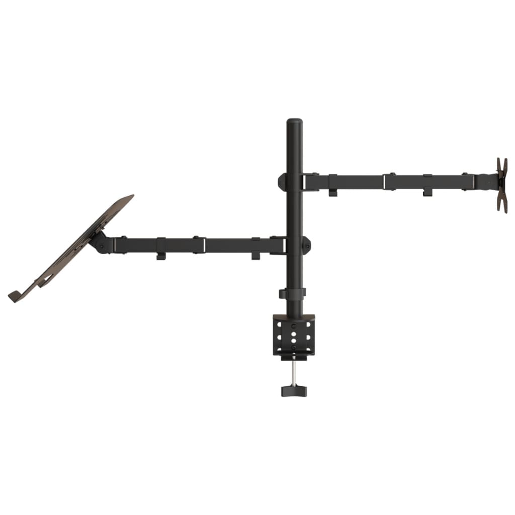 Support De Moniteur Noir Acier Vesa 75/100 Mm