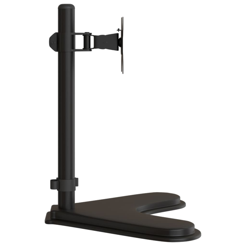 Support De Moniteur Noir Acier Vesa 75/100 Mm