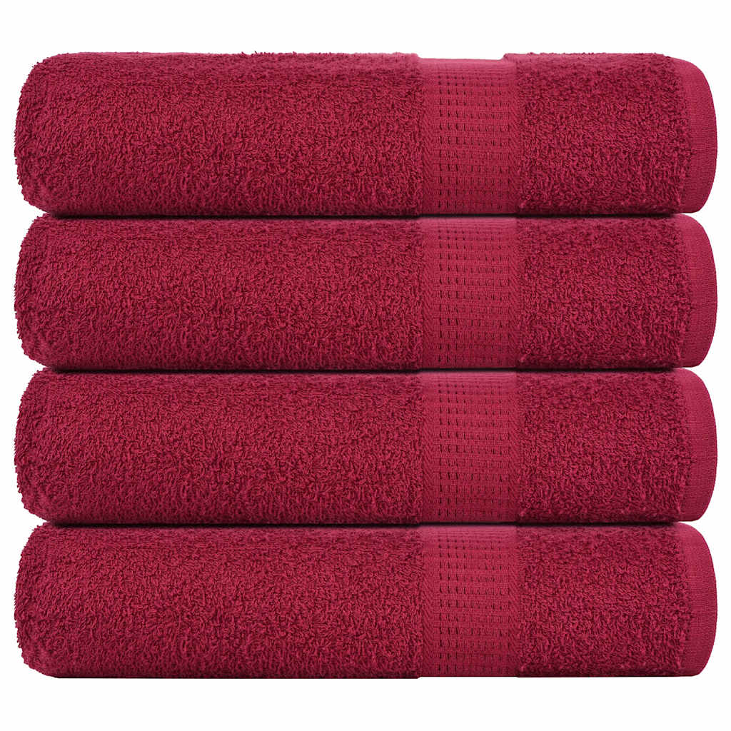 Serviettes De Bain Frogn 4Pcs Vert Pomme 100X150Cm 360 G/M²