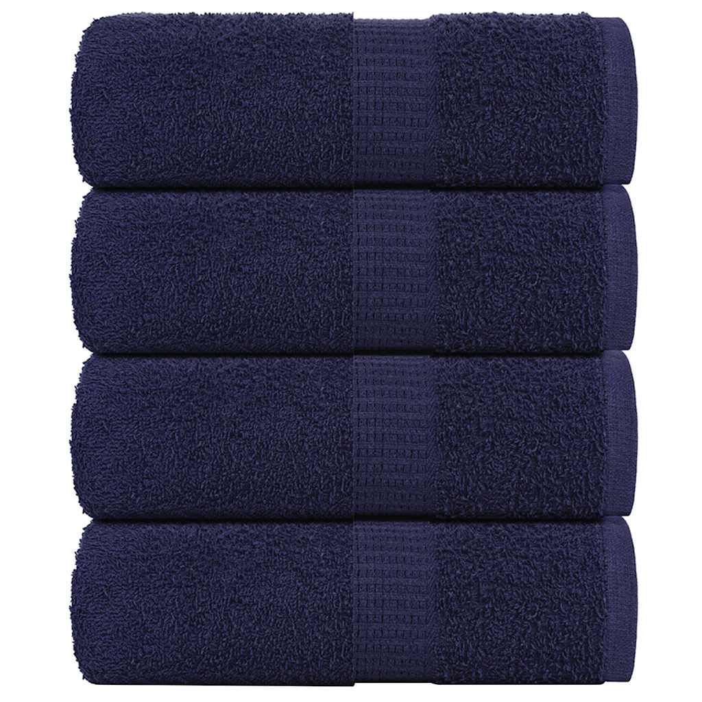 Serviettes De Bain Frogn 4Pcs Vert Pomme 100X150Cm 360 G/M²