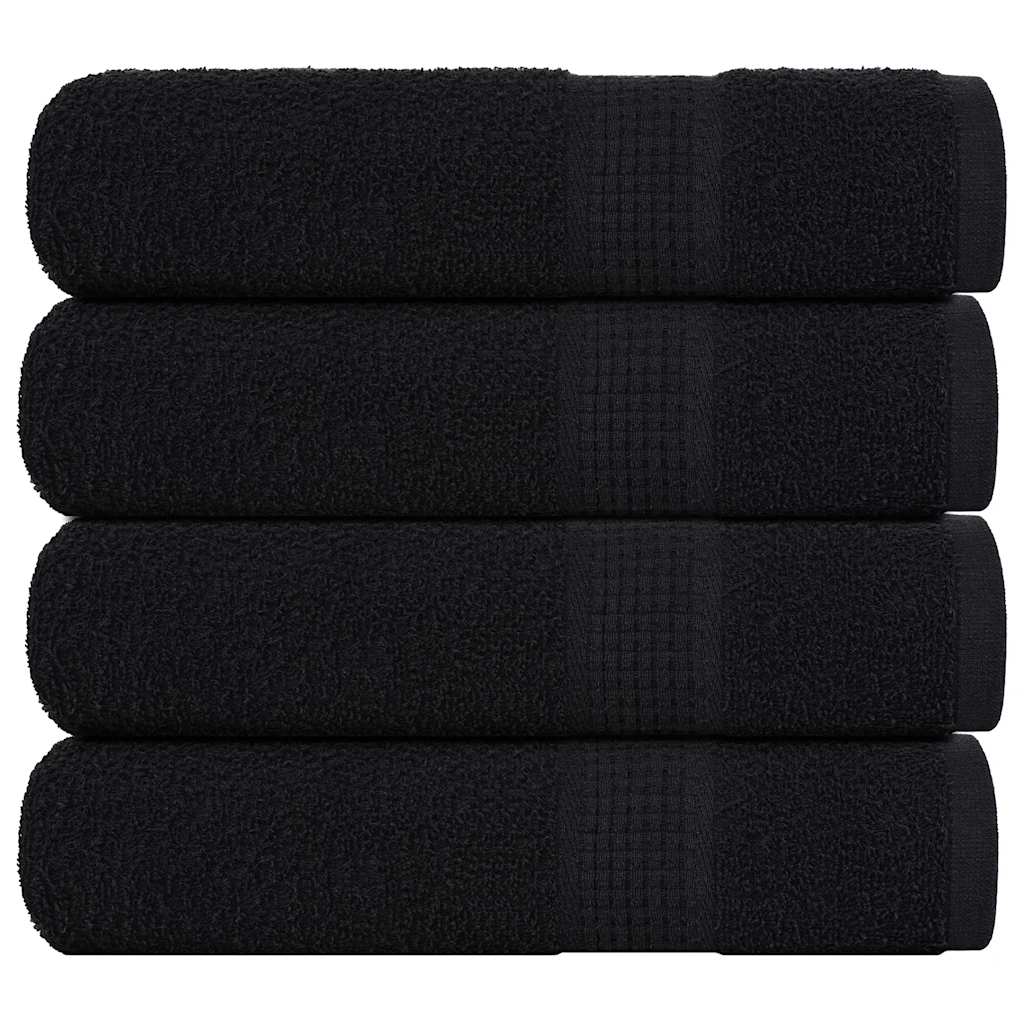 Serviettes De Bain Frogn 4Pcs Vert Pomme 100X150Cm 360 G/M²