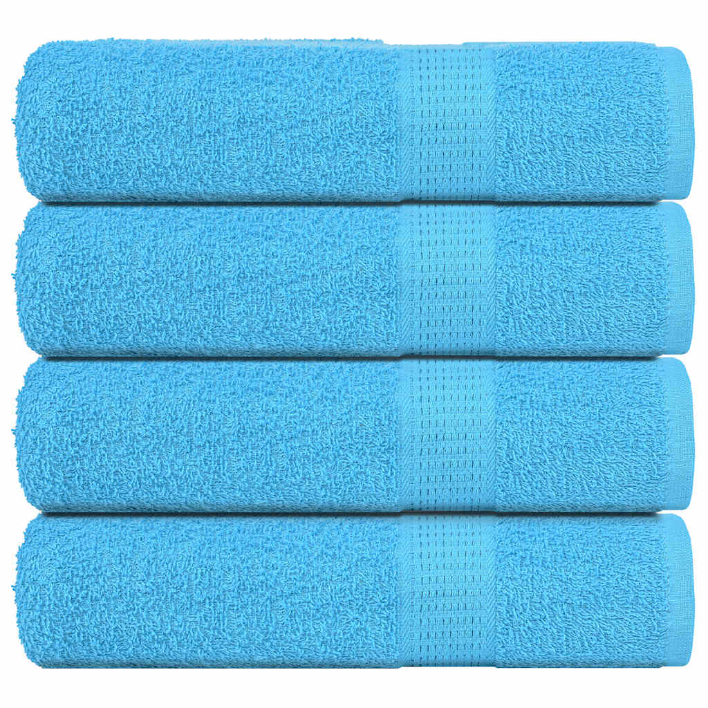 Serviettes De Bain Frogn 4Pcs Vert Pomme 100X150Cm 360 G/M²