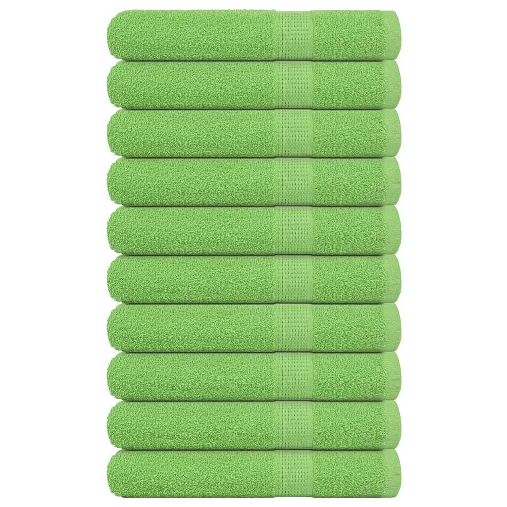 Serviettes De Bain Frogn 4Pcs Vert Pomme 100X150Cm 360 G/M²