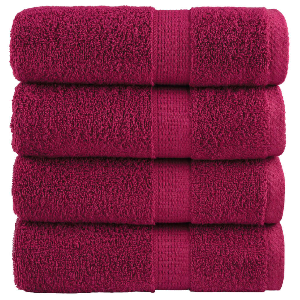 Essuie-Mains De Qualité Supérieure Solund 4 Pcs 600 G/M²