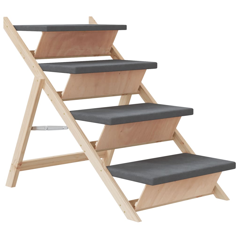 Escalier Pour Chiens Bois De Sapin Solide