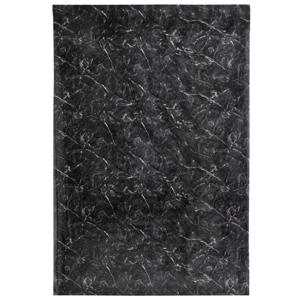 Autocollants Auto-Adhésifs Pour Meuble Noir Marbré 90X500Cm Pvc
