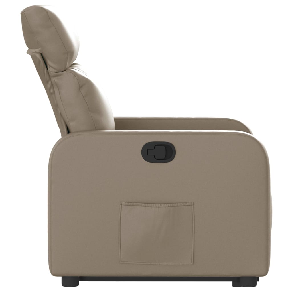 Fauteuil Inclinable Similicuir Cappuccino