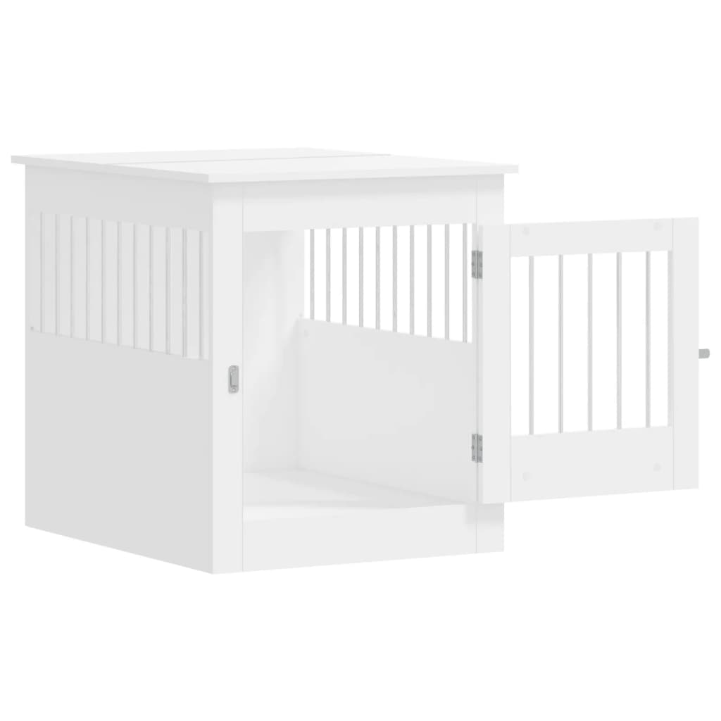 Meuble De Cage Pour Chiens 64,5X80X71Cm Bois D'ingénierie