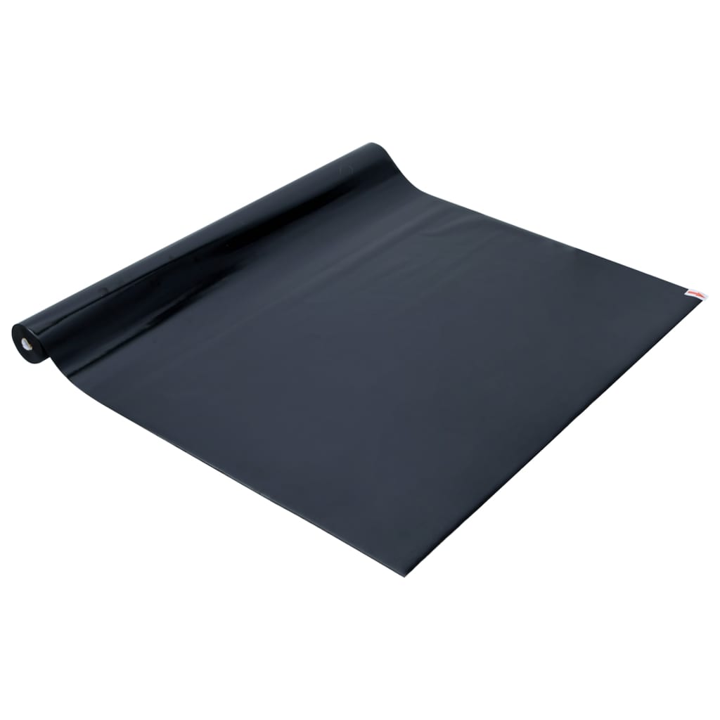 Film De Fenêtre Statique Dépoli Noir 90X2000 Cm Pvc
