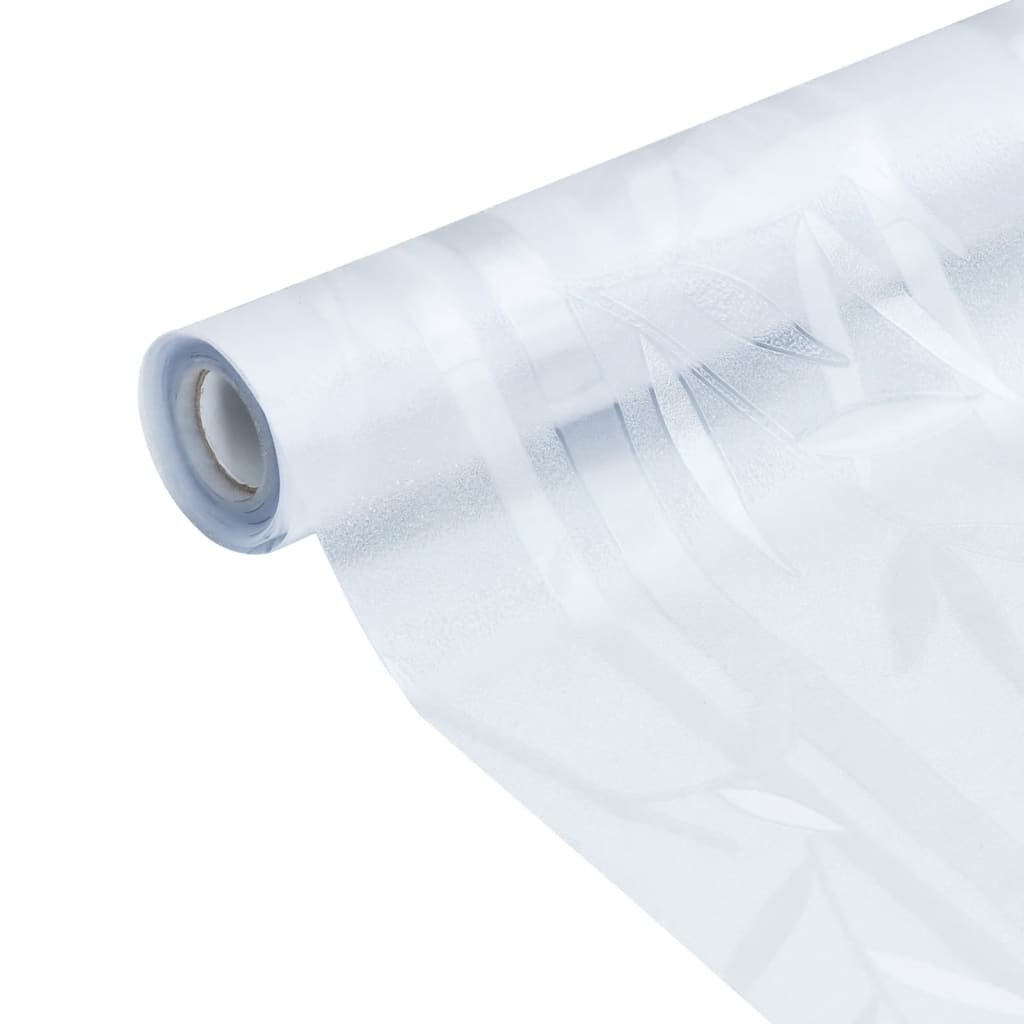 Film Pour Fenêtre Dépoli Motif De Bambou 90X500 Cm Pvc Bambou Givré