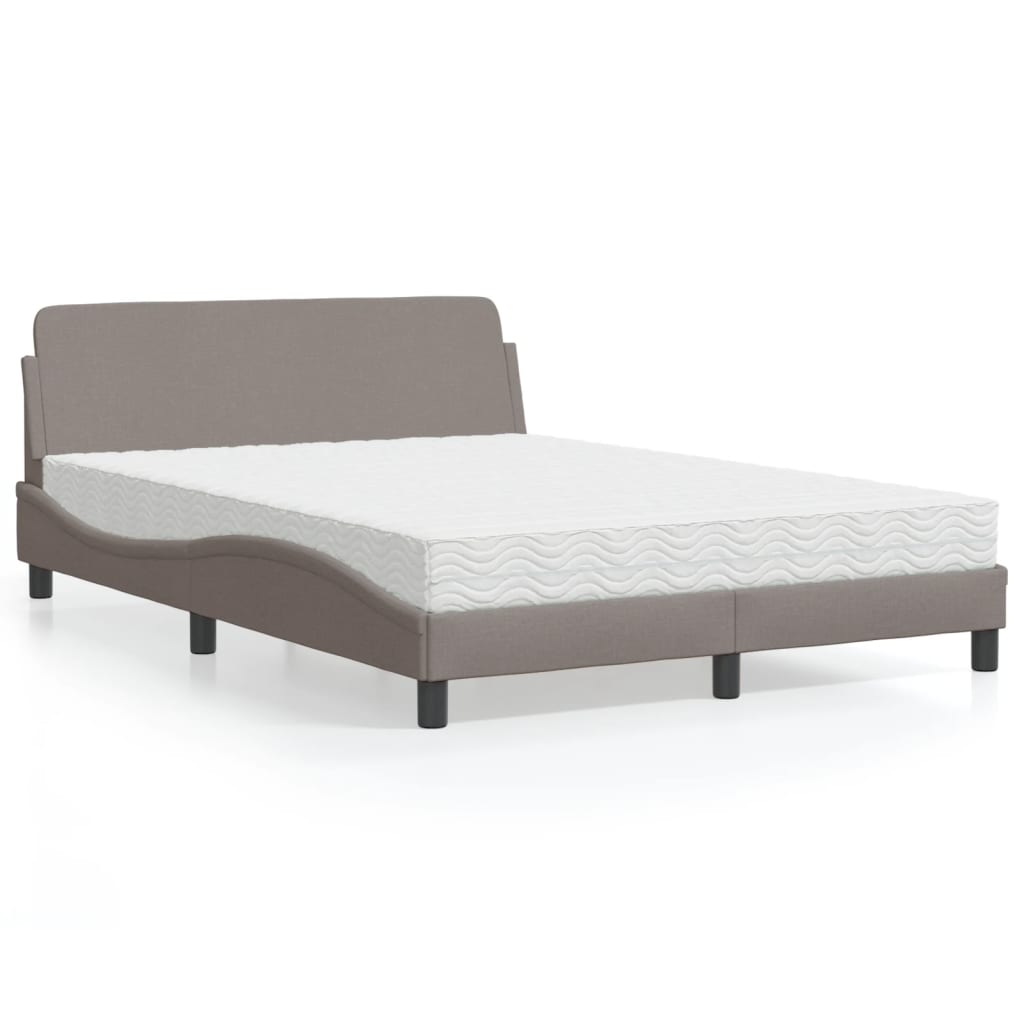 Lit Avec Matelas Dover Tissu