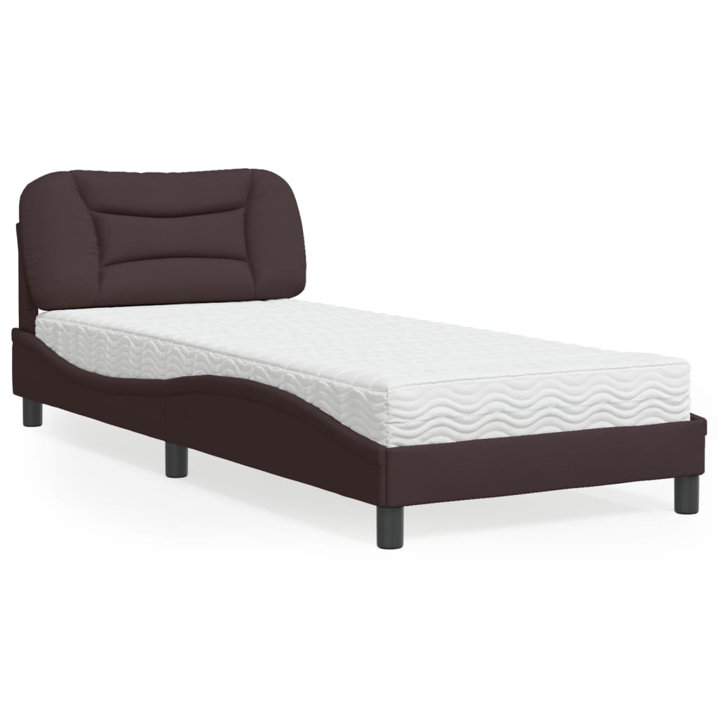 Lit Avec Matelas Hvar Tissu