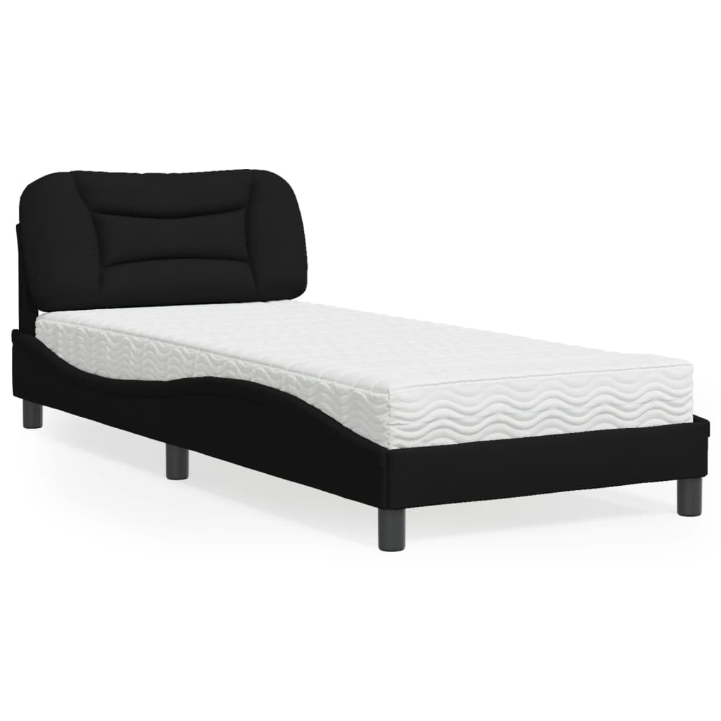 Lit Avec Matelas Hvar Tissu