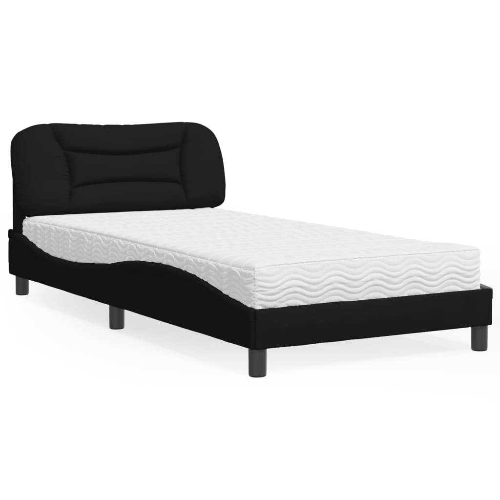 Lit Avec Matelas Hvar Tissu