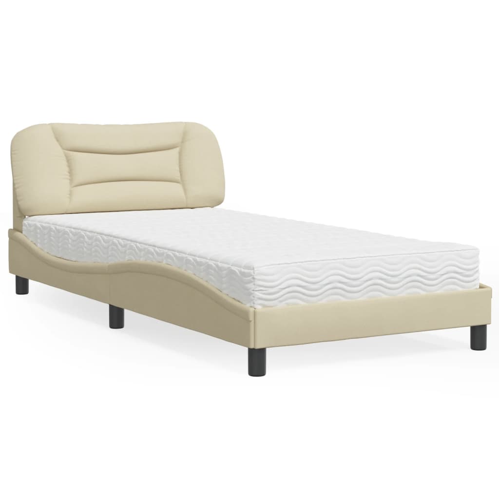 Lit Avec Matelas Hvar Tissu