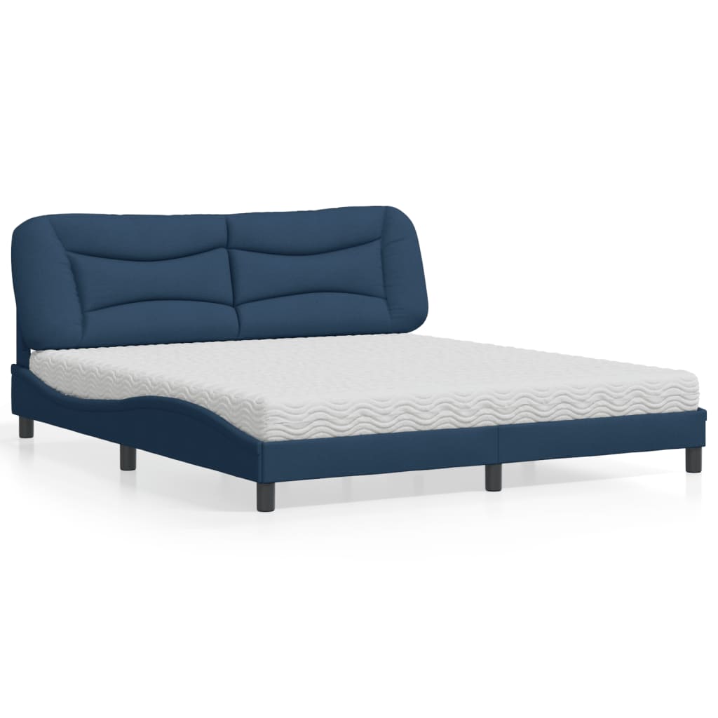 Lit Avec Matelas Hvar Tissu