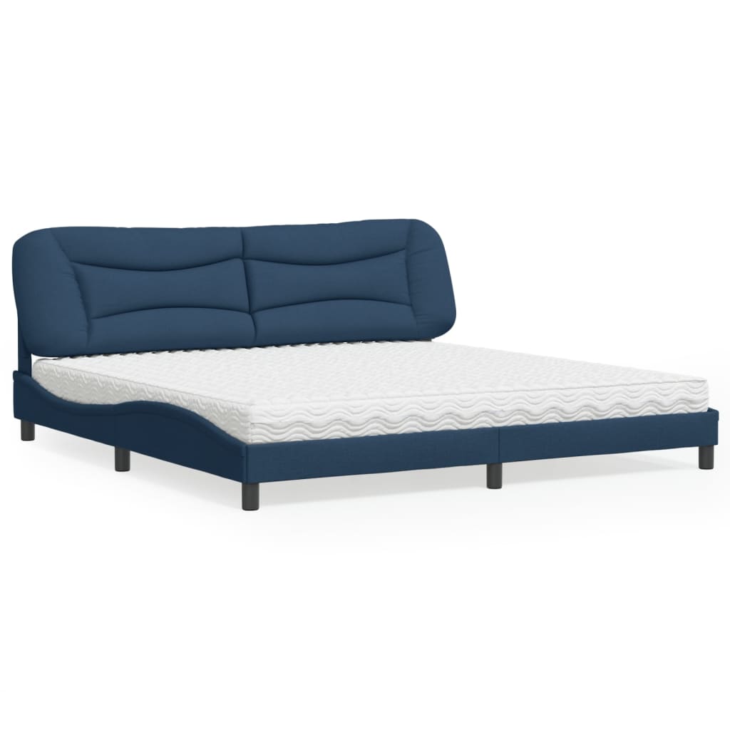 Lit Avec Matelas Hvar Tissu