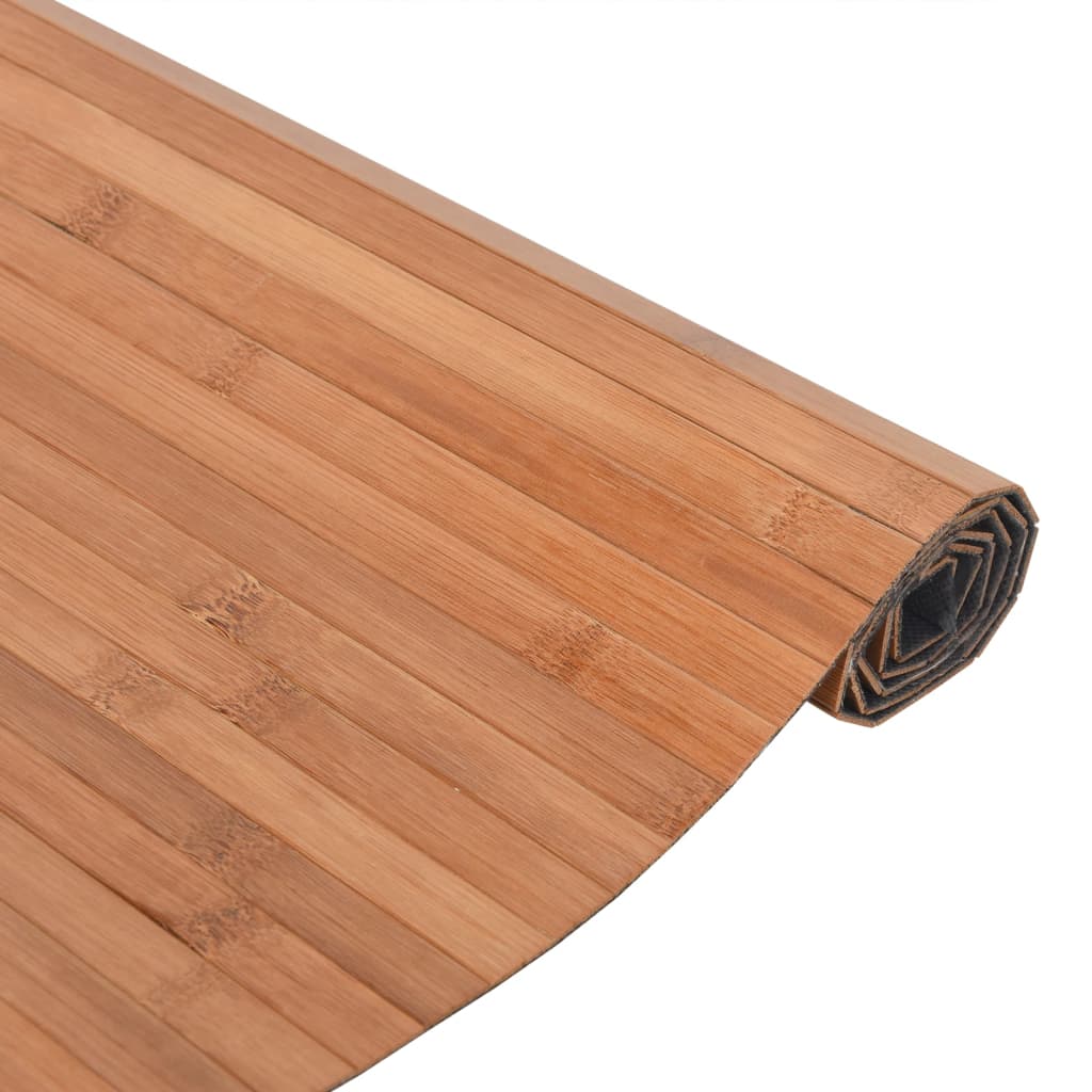 Tapis Rectangulaire Bambou Naturel