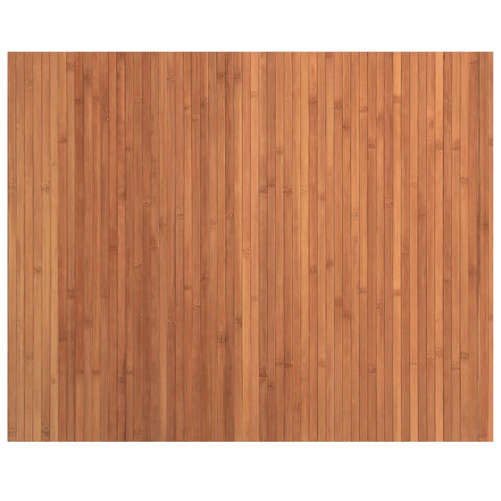Tapis Rectangulaire Bambou Marron