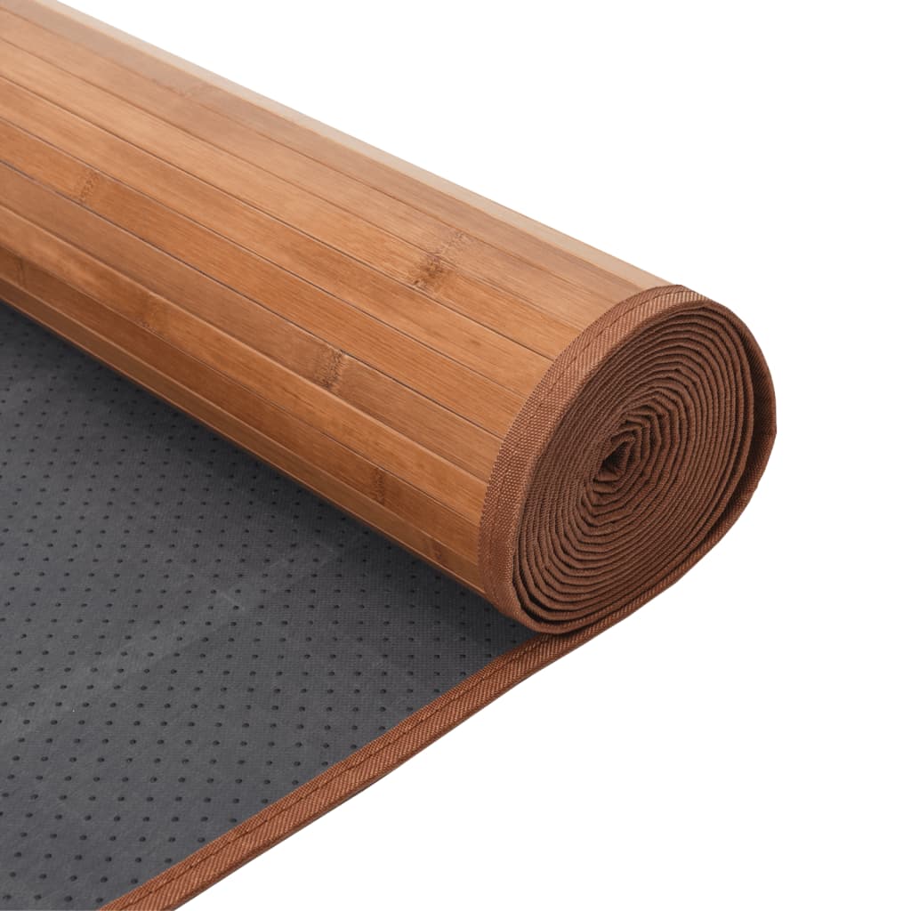 Tapis Rectangulaire Bambou Naturel