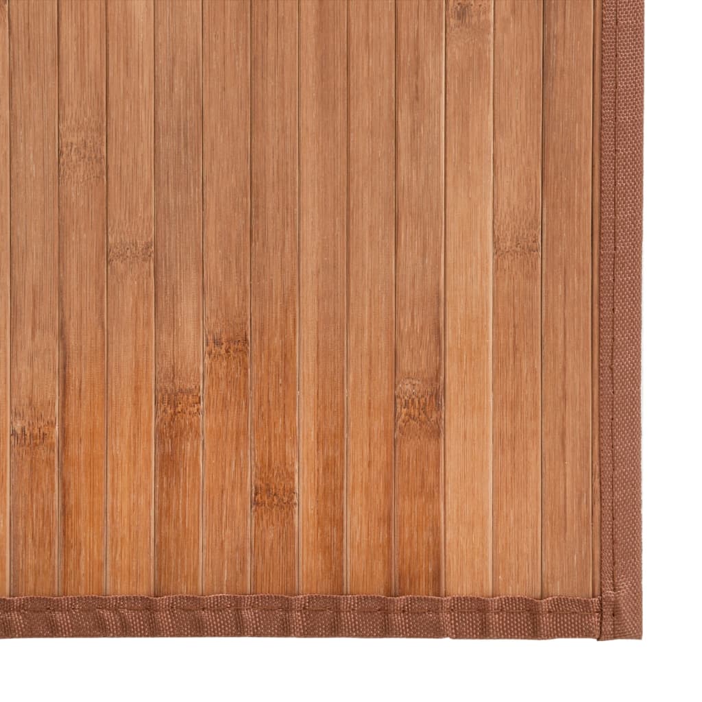 Tapis Rectangulaire Bambou Naturel