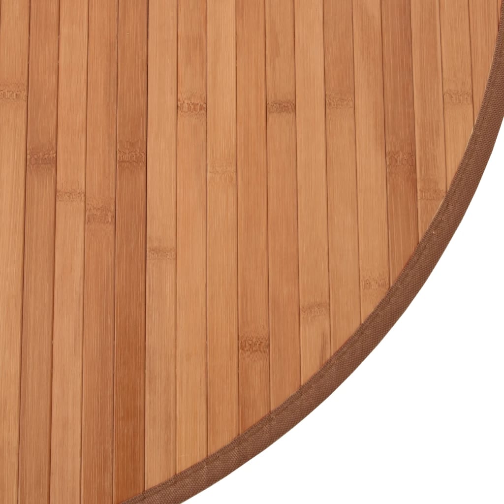 Tapis Rond Bambou
