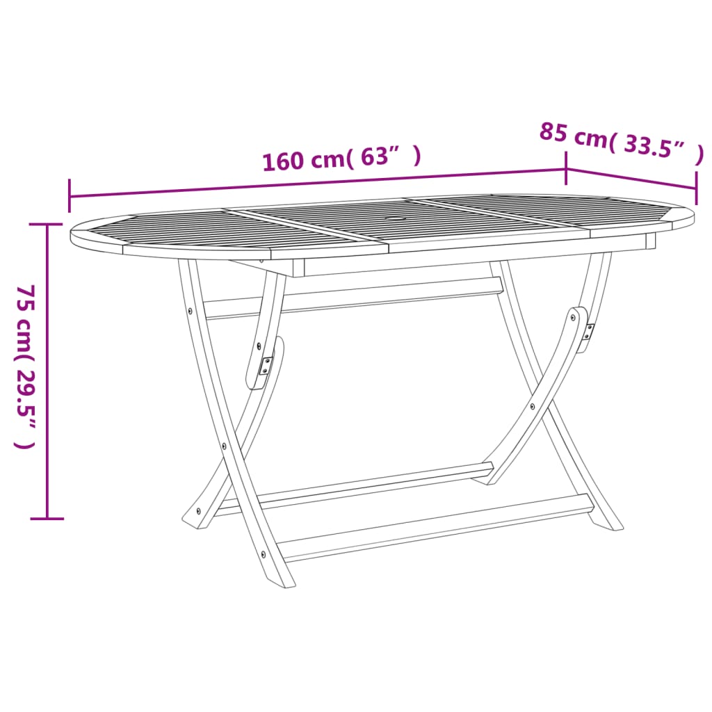 Ensemble À Manger De Jardin 9 Pcs Bois D'acacia Solide