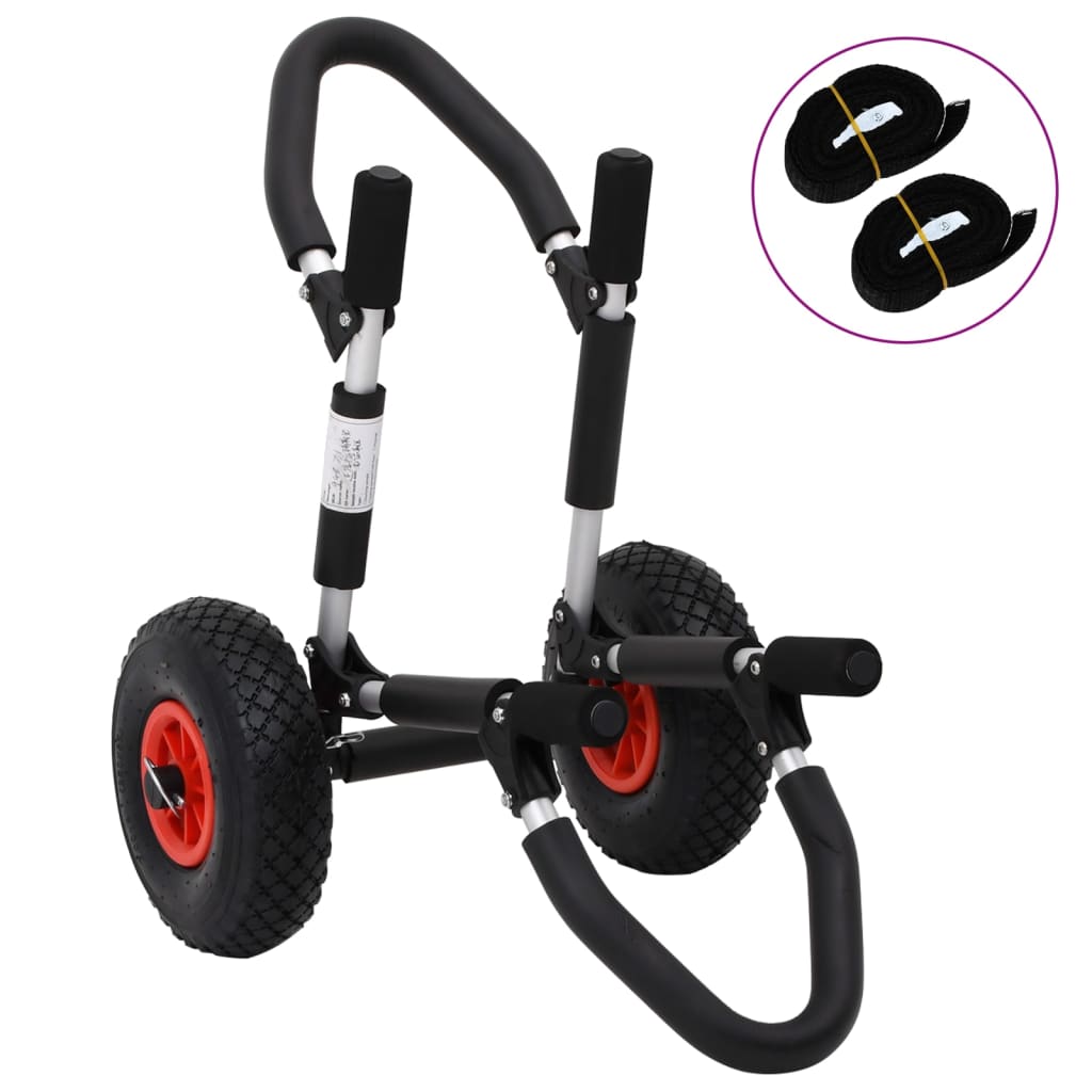 Chariots Pour Kayak 2 Pcs Aluminium