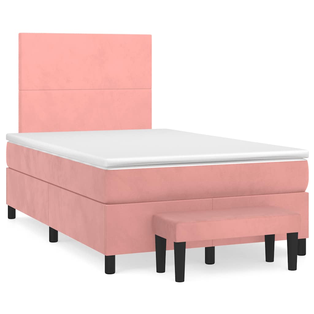 Sommier À Lattes De Lit Avec Matelas Velours
