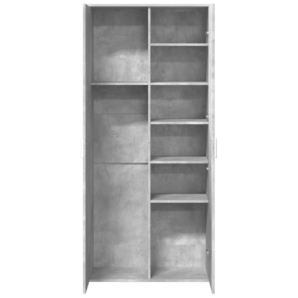 Buffet Haut 80X35X180 Cm Bois D'ingénierie