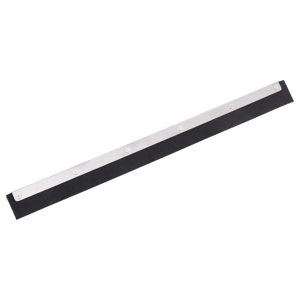 Têtes De Raclette De Sol 5 Pcs 45,5X2X5 Cm Acier Et Caoutchouc