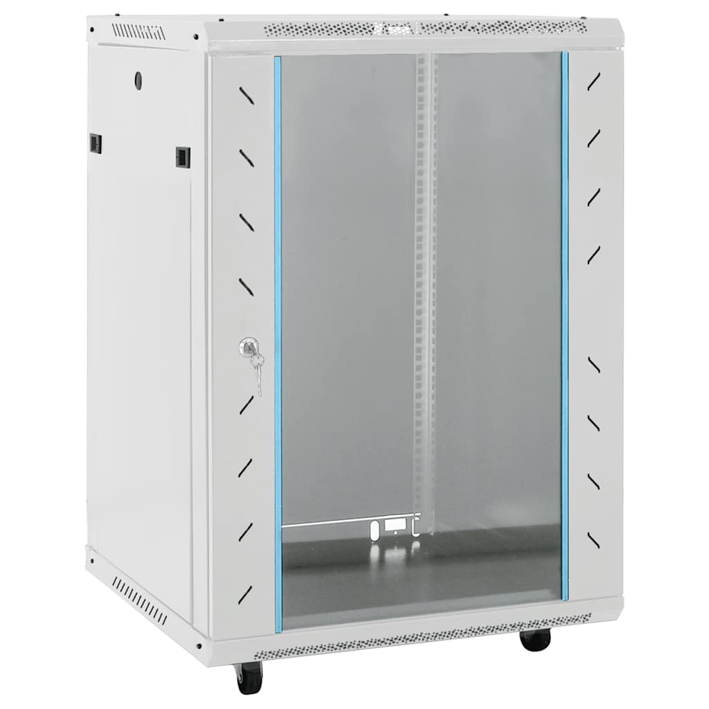 Armoire Réseau Avec Stockage 600 X 600 X 1000 Mm Acier