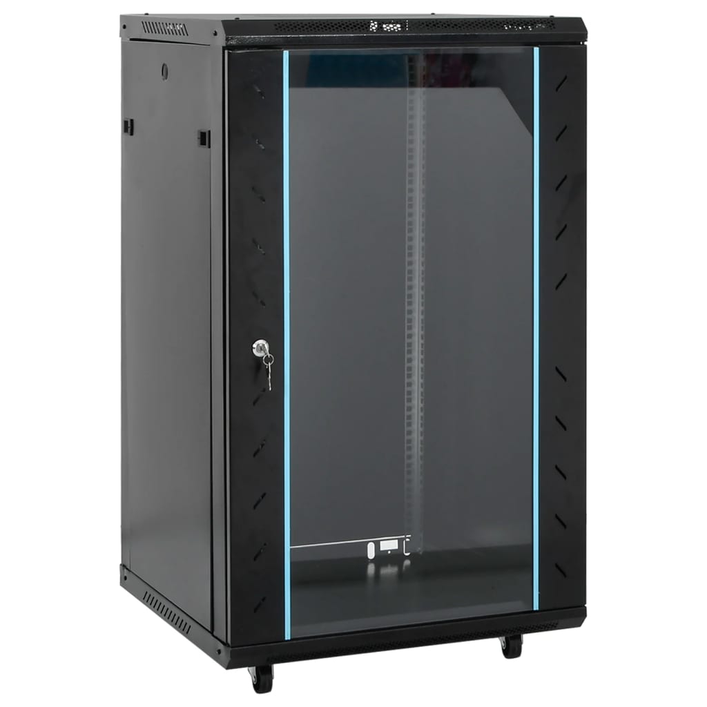 Armoire Réseau Avec Stockage 600 X 600 X 1000 Mm Acier