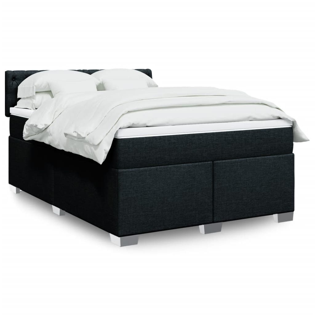Sommier À Lattes De Lit Avec Matelas Tissu