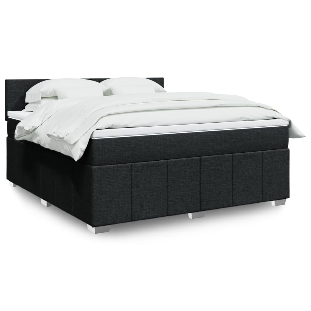 Sommier À Lattes De Lit Avec Matelas 120X200Cm Tissu