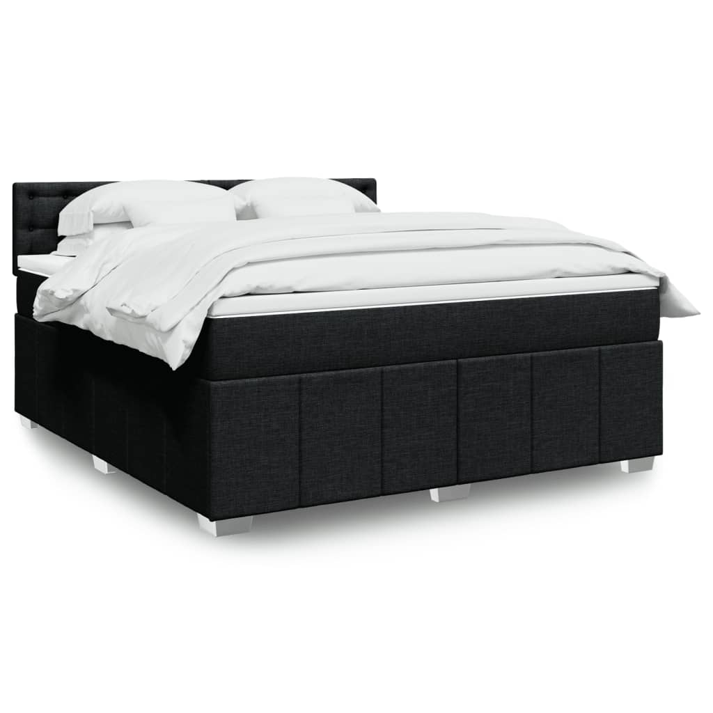 Sommier À Lattes De Lit Avec Matelas 120X200Cm Tissu