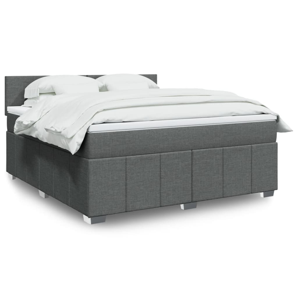 Sommier À Lattes De Lit Avec Matelas 120X200Cm Tissu