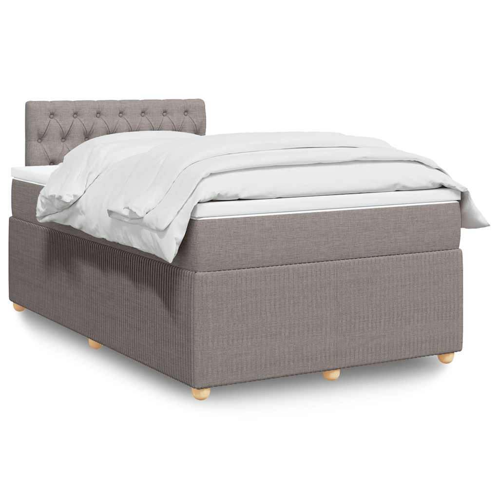 Sommier À Lattes De Lit Avec Matelas Tissu