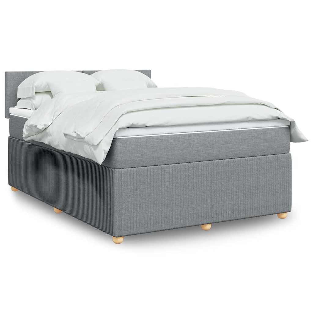 Sommier À Lattes De Lit Avec Matelas Tissu