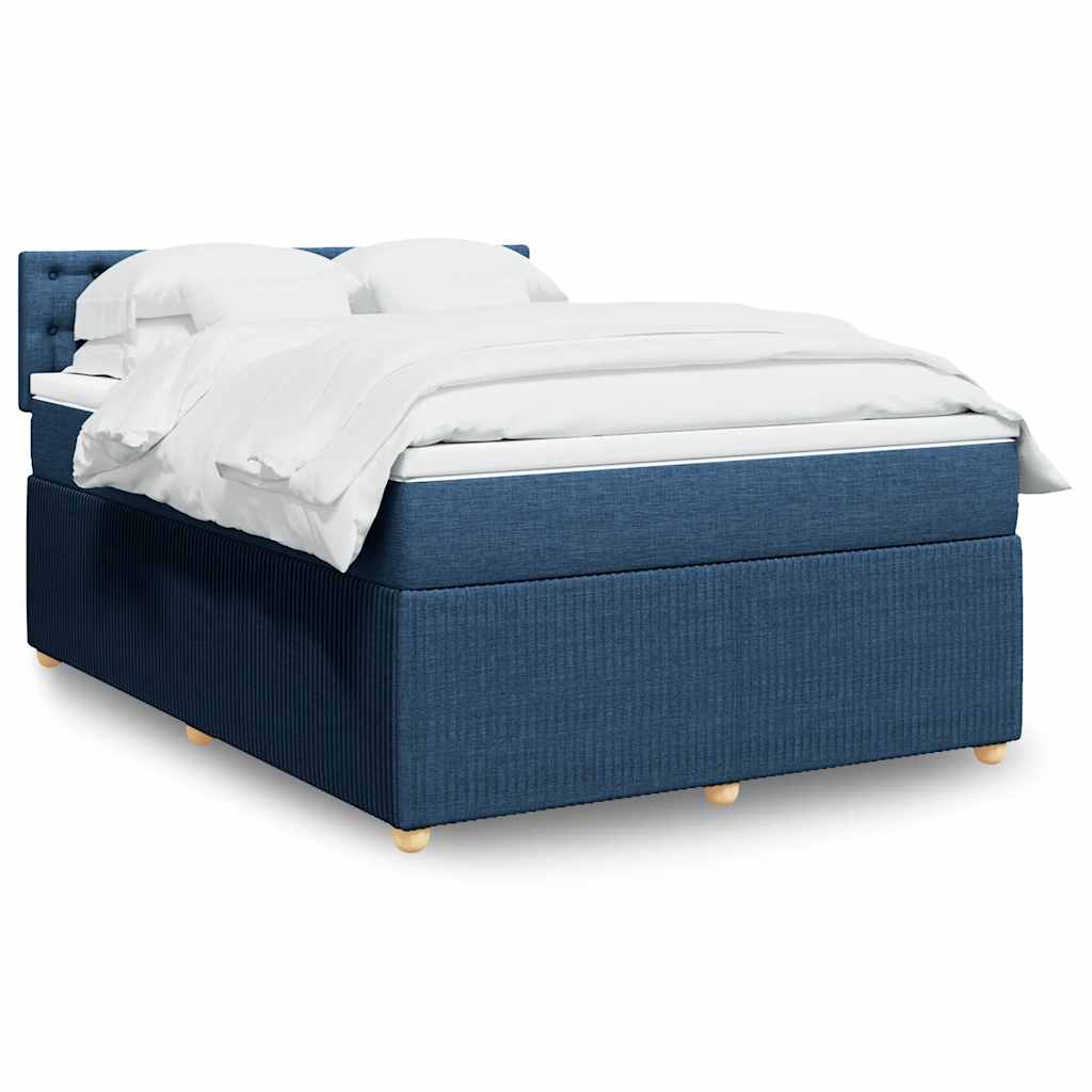 Sommier À Lattes De Lit Avec Matelas Tissu