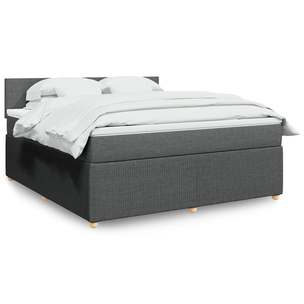 Sommier À Lattes De Lit Avec Matelas Tissu