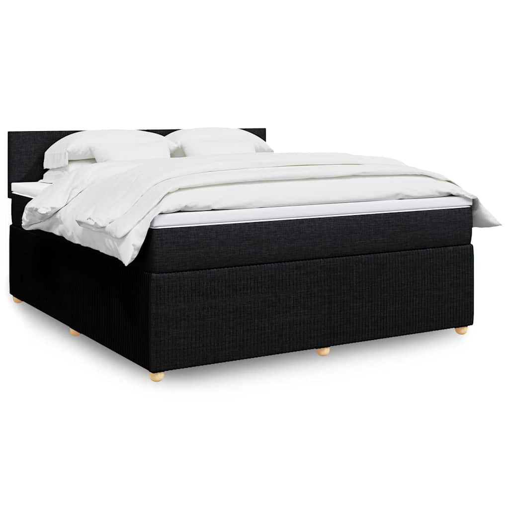 Sommier À Lattes De Lit Avec Matelas Tissu