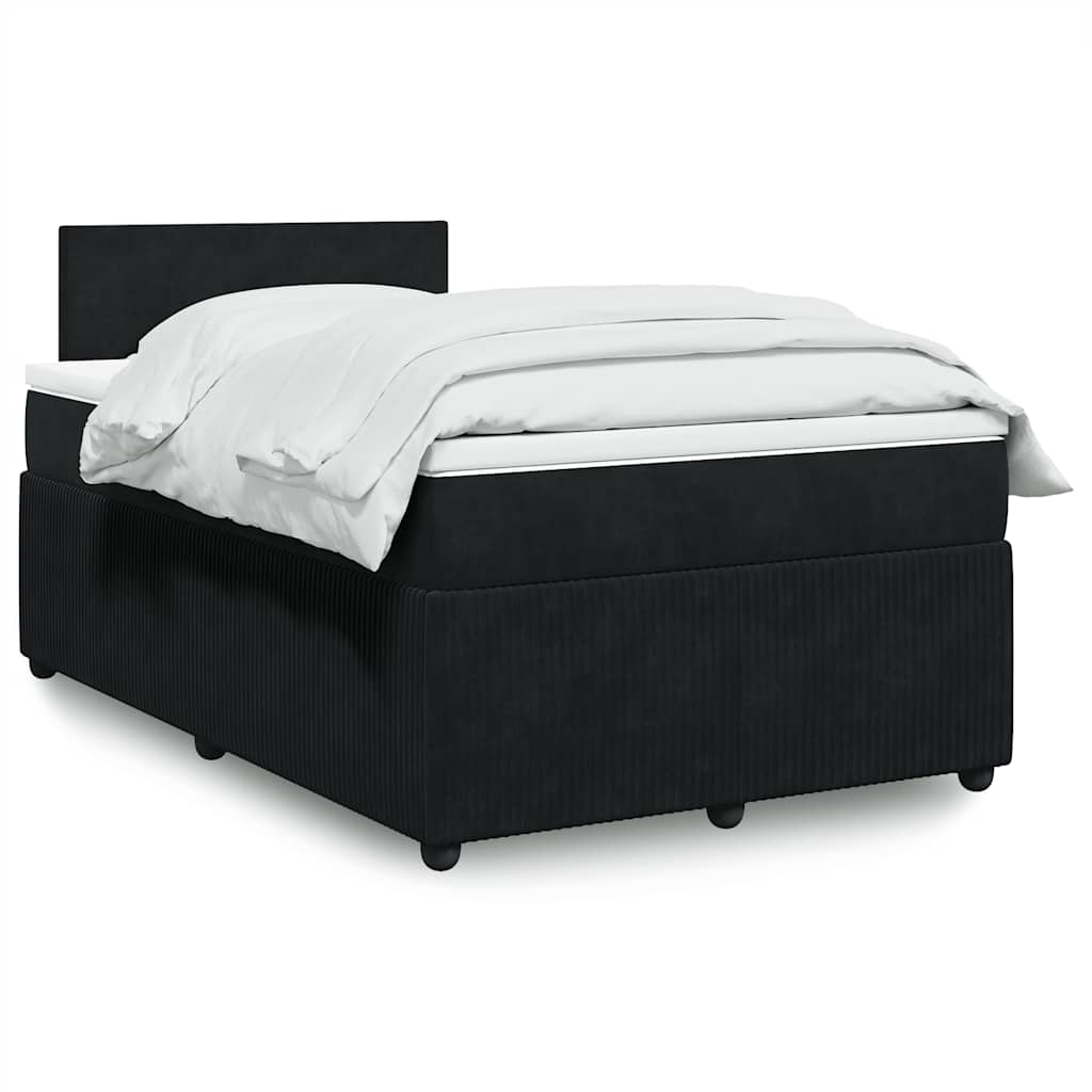 Lit Boxspring Avec Matelas Velours