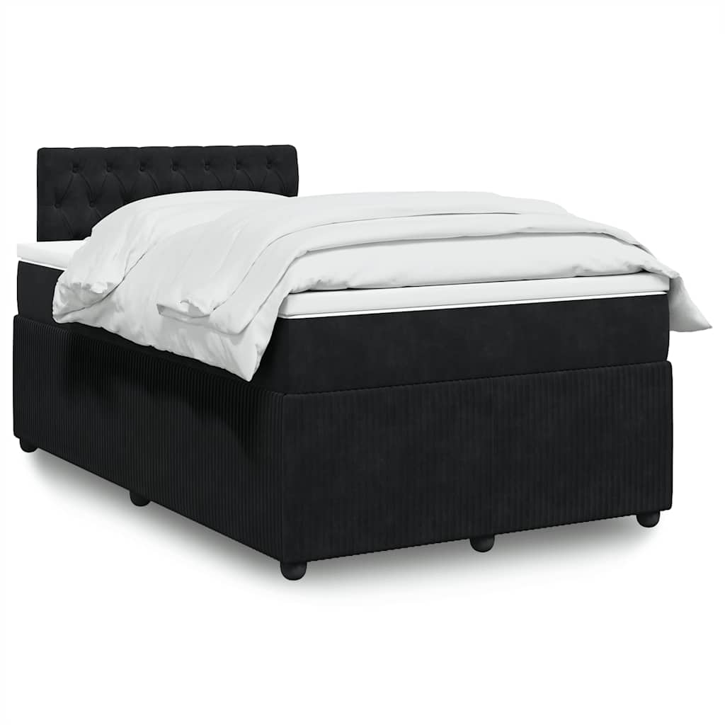 Lit Boxspring Avec Matelas Velours