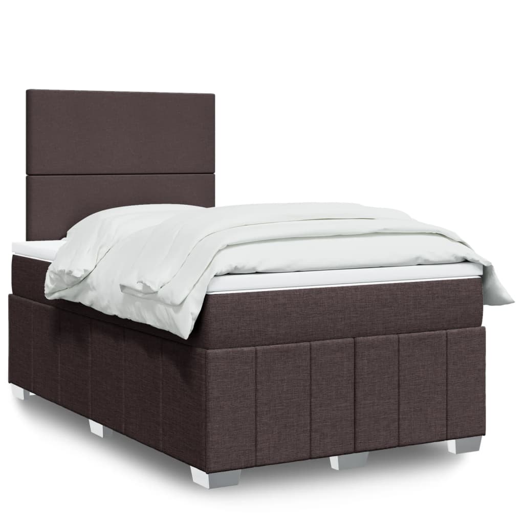Sommier À Lattes De Lit Avec Matelas Tissu