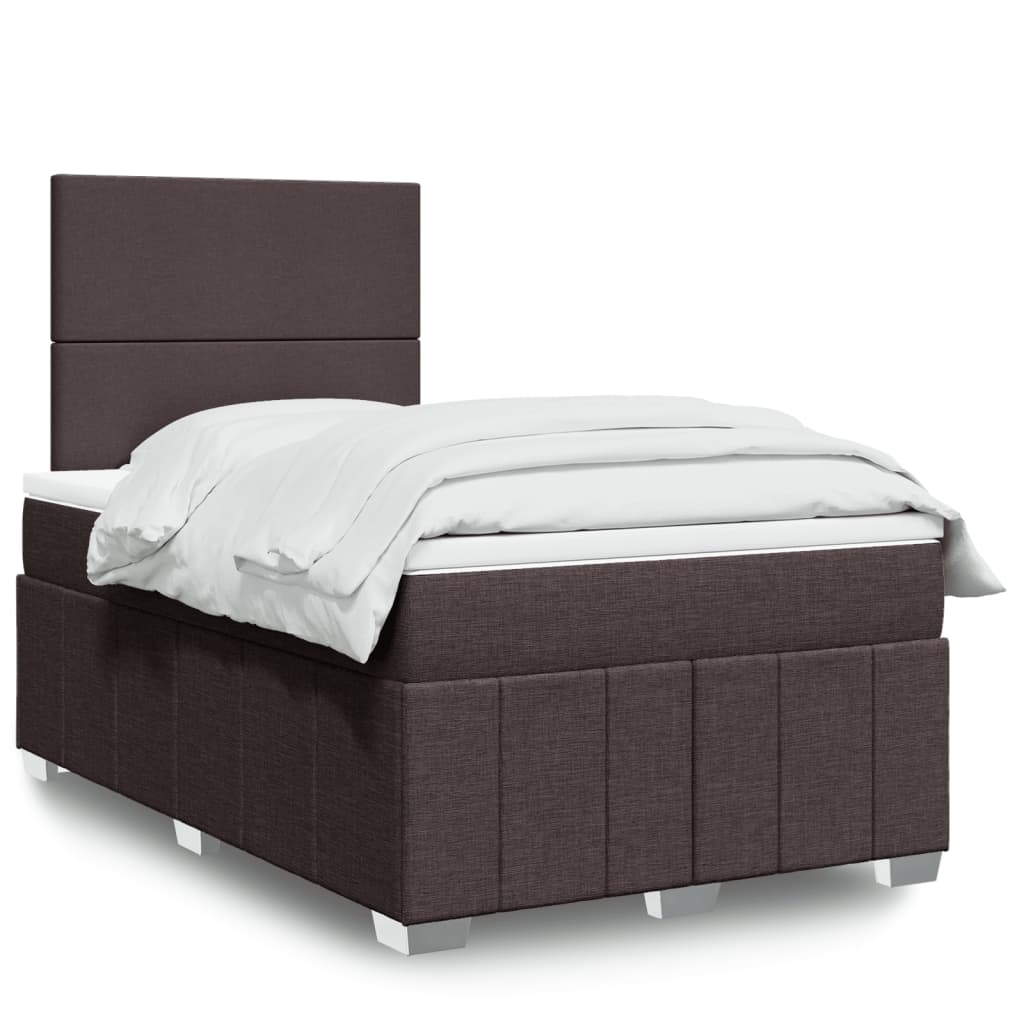 Lit Boxspring Led Avec Matelas Tissu