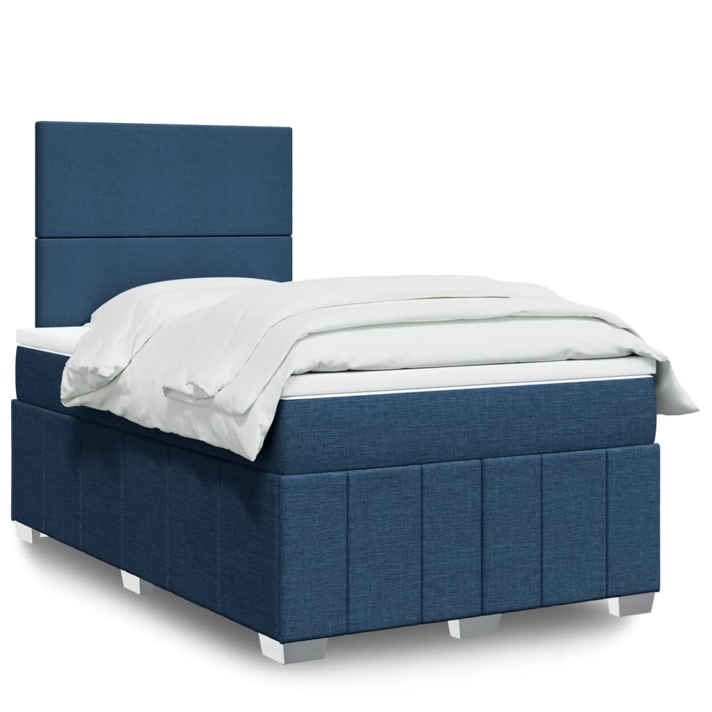 Lit Boxspring Led Avec Matelas Tissu
