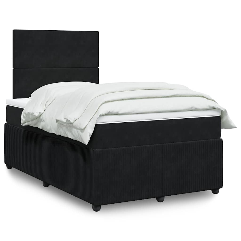 Lit Boxspring Led Avec Matelas Velours
