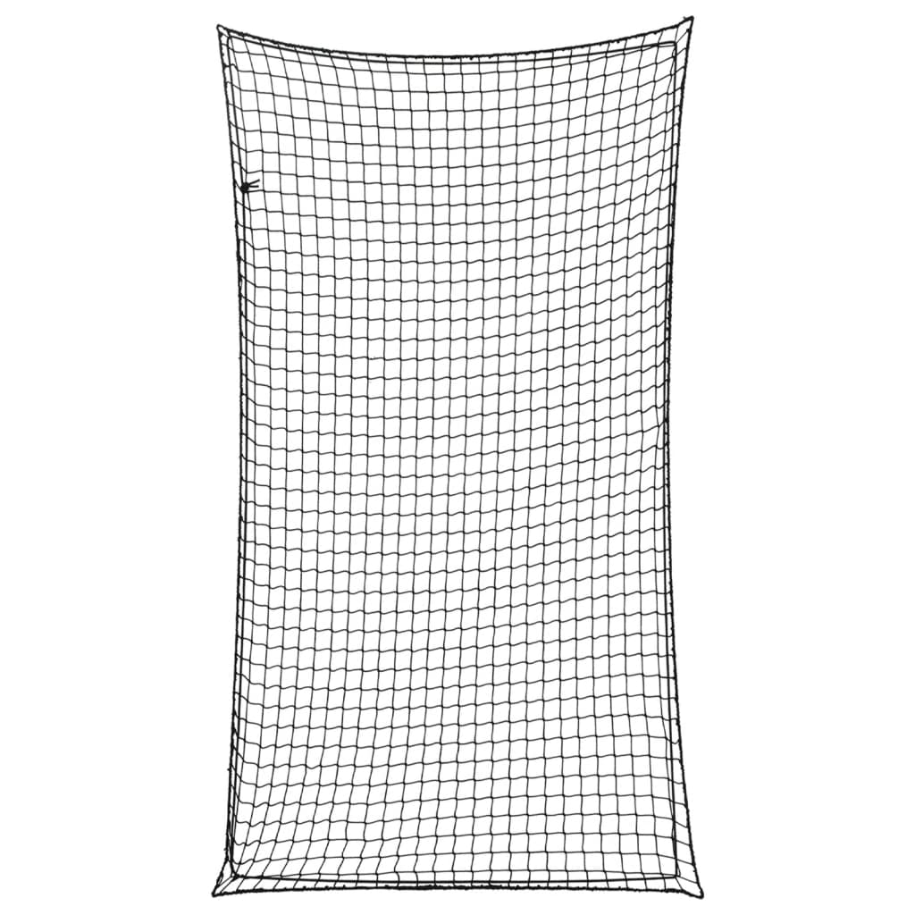 Filet Pour Remorque Avec Corde Élastique 3,5X2,5 M Pp Noir